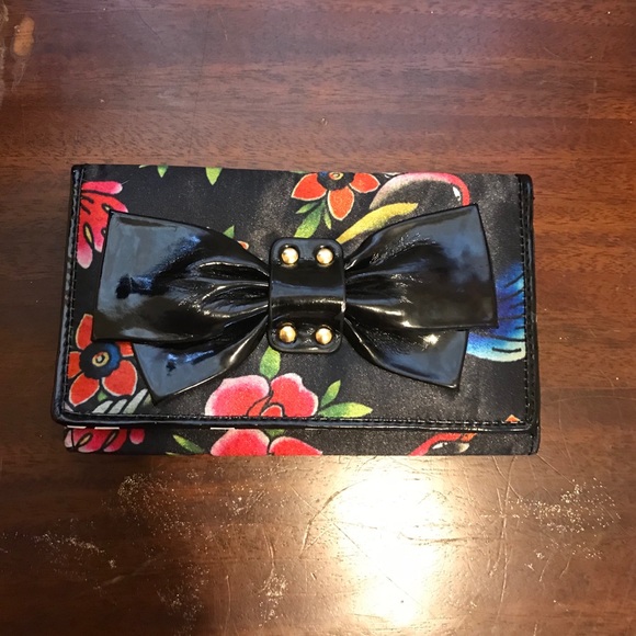 Iron Fist Handbags - Tattoo Flash Bow Wallet Iron Fist